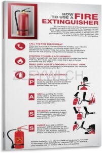 How to Use a Fire Extinguisher : Fire Safety Guide